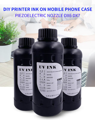 No Plug UV Printer Ink Uv Non Toxic Ink For Epson DX5 DX7 Piezoelectric Print Head