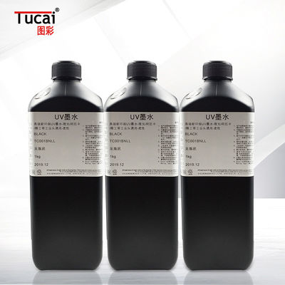 Bright Color Fast Dry Ink Durable Uv Curable Ink For Ricoh G4 G5 KONICA Printhead