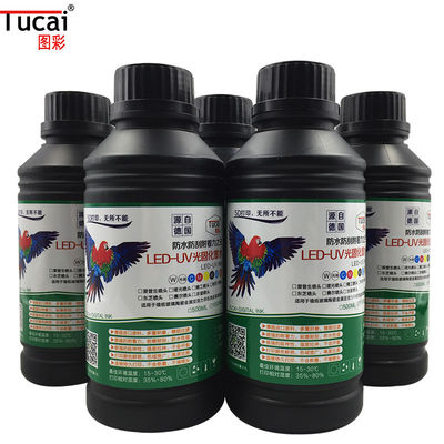 Flexible Low Smell Curable Uv Screen Ink Uv Resistant Inkjet Ink For Epsonn Series Printhead