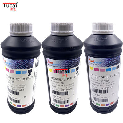 Jetstream UV Printer Ink Pcu D Black UV Code Konica Ink For Seiko