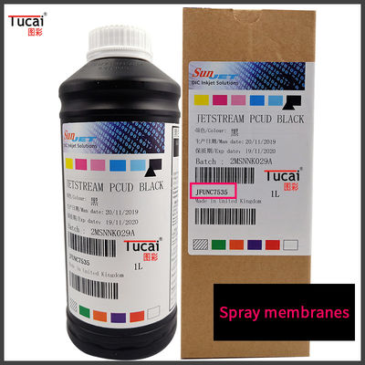 Jetstream UV Printer Ink Pcu D Black UV Code Konica Ink For Seiko