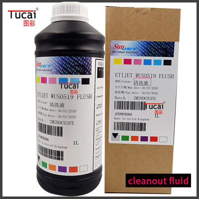 Jetstream UV Printer Ink Pcu D Black UV Code Konica Ink For Seiko