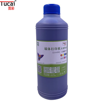 Low Smell Uv Inkjet Ink Pigmen Ink Ground 500ML UV Cure Screen Printing Ink
