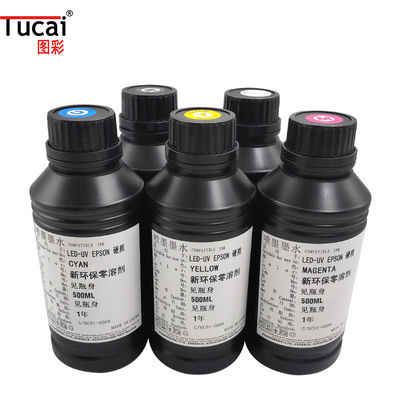 500ML Uv Led Ink Uv Curable Ink For EPSON DX5DX7TX800XP600 Printhead
