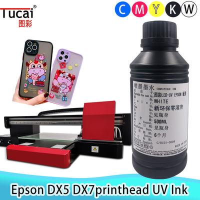 500ML Uv Led Ink Uv Curable Ink For EPSON DX5DX7TX800XP600 Printhead