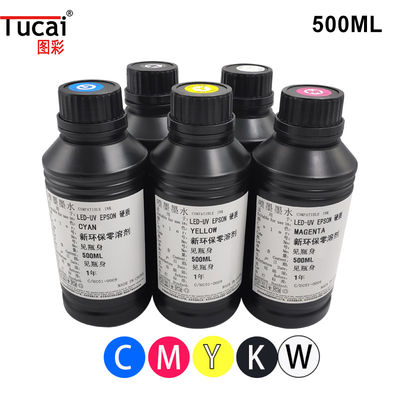 500ML Uv Led Ink Uv Curable Ink For EPSON DX5DX7TX800XP600 Printhead
