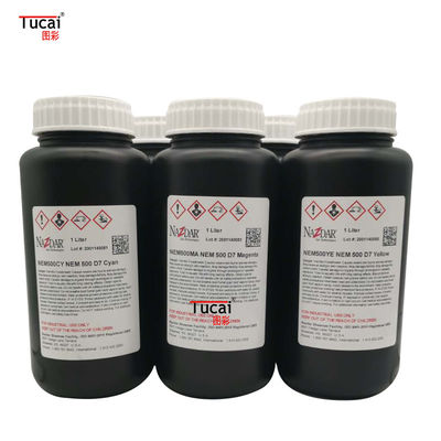 CMYK  USA Nazdar Ricoh Ink NEM500 D7 UV Ink For Ricoh GH2220 Printhead