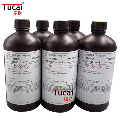Japan Toyo UV Inkjet Ink For Ricoh Gen5 G6  Printhead Digital Uv Printing Machines