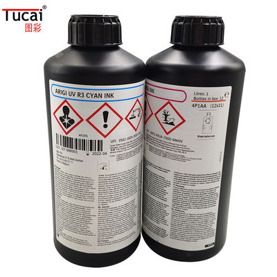 AGFA F2 HD1 R3 G2 UV Inkjet Ink For Konica Print Head CMYK LC LM 1000ML UV Printer Ink