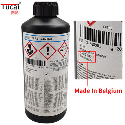 AGFA F2 HD1 R3 G2 UV Inkjet Ink For Konica Print Head CMYK LC LM 1000ML UV Printer Ink
