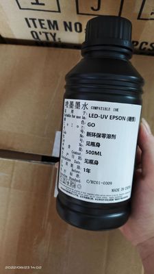 Waterproof Ricoh UV Varnish Screen Printing Ink For Epson Ricoh Konica Toshiba Printhead