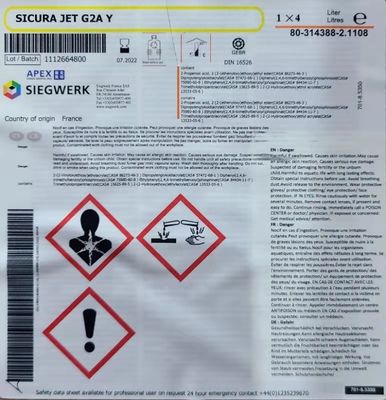 Agfa G2 Single PASS UV Ink 1000ml/Bottle Black Label Printing Ink For Rioch G5 G6 Toshiba