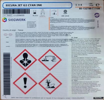 Agfa G2 Single PASS UV Ink 1000ml/Bottle Black Label Printing Ink For Rioch G5 G6 Toshiba