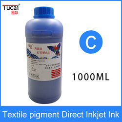 1000ML DTG Pigment Ink White Textile Garment Fabric Printer Ink For Epson Dx6 Dx7 Dx9