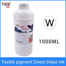 Digital Printing DTG Ink 1000ml Textile Ink For Epson R1800 R1900 F2000 1390 Printers
