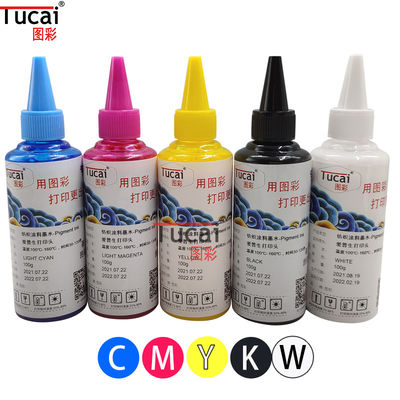 Digital Printing DTG Ink To Garment Printer 100ML 1000ml Textile Ink