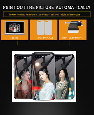 Printhead 60 x 90CM Digital UV Printer Digital Printing Machine 280KG