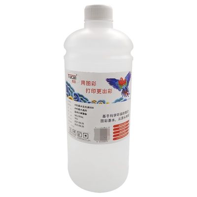 1000 Ml/Bottle Solvent Ink Cleaning Solution Water Based Cleaning Liquid For Epson DX5 DX6