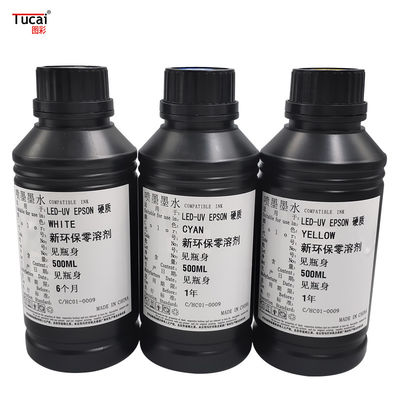 High quality and good price LED UV ink for Epson DX5 DX7 DX10 XP600 TX800 4720 1390 1800for mobile phone case/glass