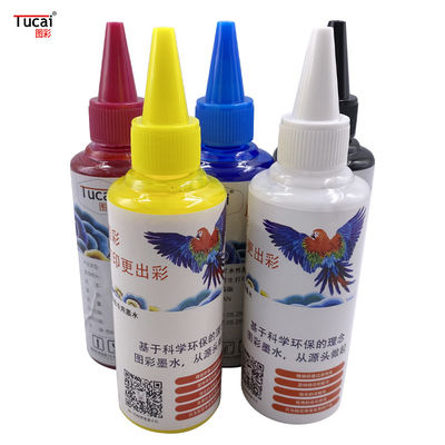 100 Ml DTF Ink For Epson Epson DX5/5113/4720 , A3 White Ink  DTF Ink DTF Film