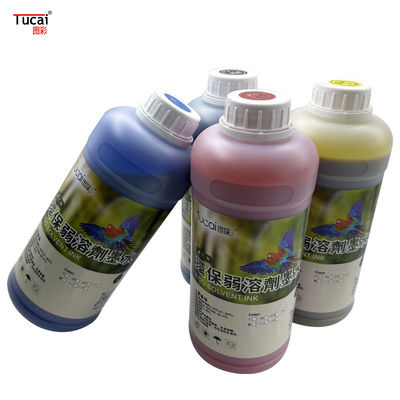 Fast Drying 1L Eco Solvent Ink for Epson dx5/dx7/dx10/XP600/TX800 Environmentally Friendly