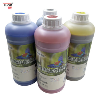 Fast Drying 1L Eco Solvent Ink for Epson dx5/dx7/dx10/XP600/TX800 Environmentally Friendly
