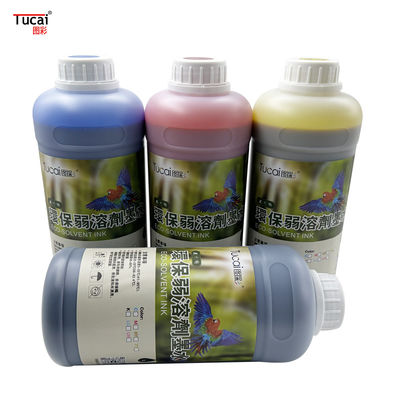 Fast Drying 1L Eco Solvent Ink for Epson dx5/dx7/dx10/XP600/TX800 Environmentally Friendly