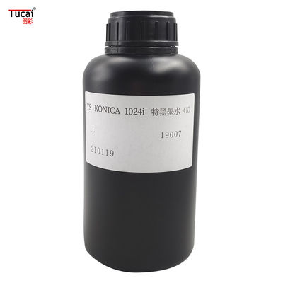 1000ml/Bottle BK UV Inkjet Ink Waterproof For QR Code And Barcode Printing