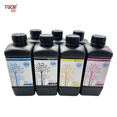 Good Flexibility UV Ink 1000 Ml Capacity for Toshiba CF3 Printhead Flatbed Printer