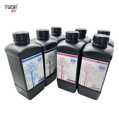Good Flexibility UV Ink 1000 Ml Capacity for Toshiba CF3 Printhead Flatbed Printer