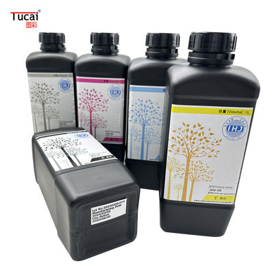 Good Flexibility UV Ink 1000 Ml Capacity for Toshiba CF3 Printhead Flatbed Printer