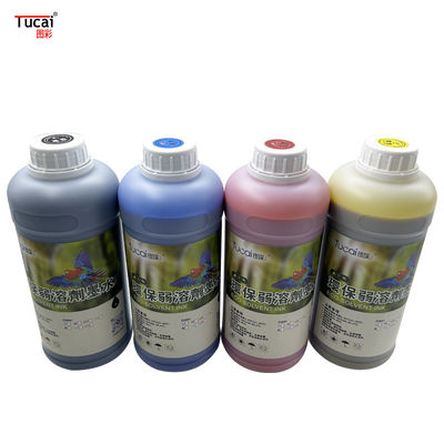 Fast Drying 1L Eco Solvent Ink for Epson dx5/dx7/dx10/XP600/TX800 Environmentally Friendly