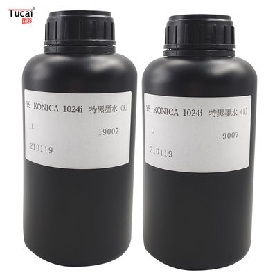 1000ml/Bottle BK UV Inkjet Ink Waterproof For QR Code And Barcode Printing